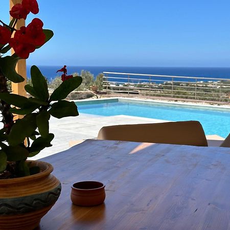 Mediterranean View Villa Makrýgialos Екстериор снимка
