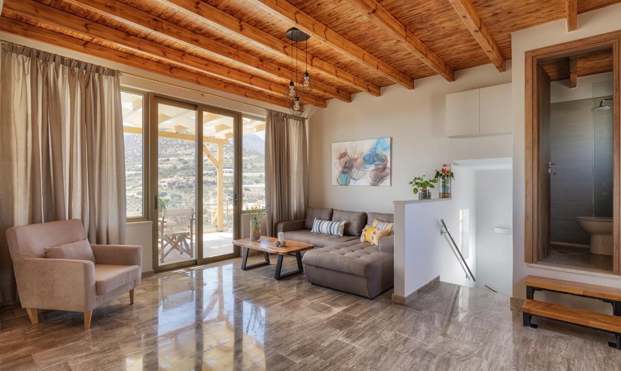 Mediterranean View Villa Makrýgialos Екстериор снимка