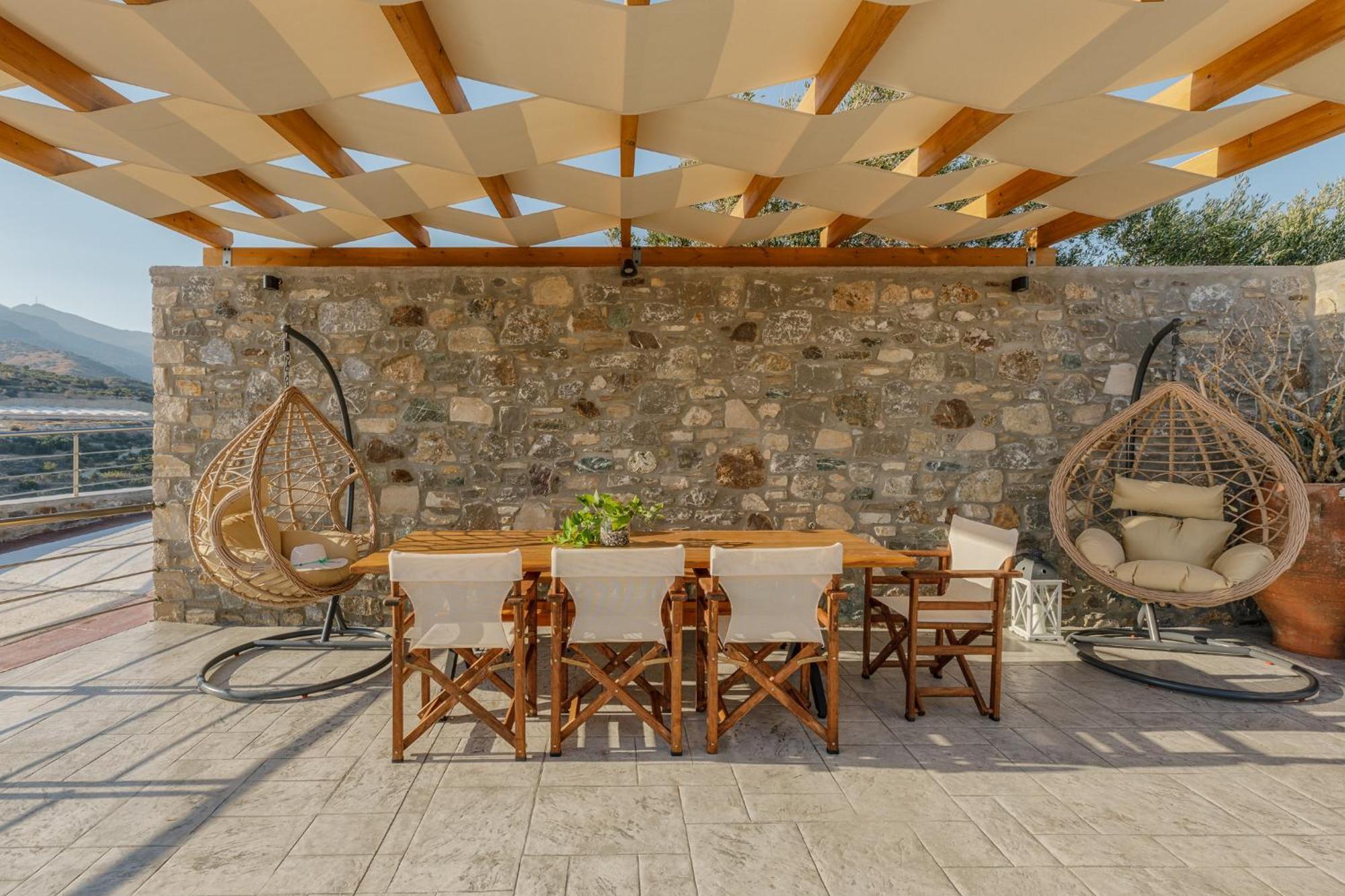 Mediterranean View Villa Makrýgialos Екстериор снимка