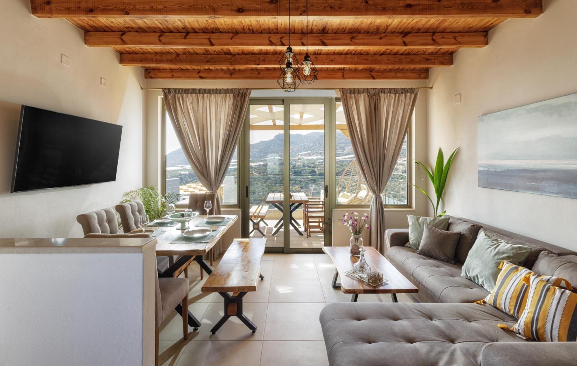 Mediterranean View Villa Makrýgialos Екстериор снимка