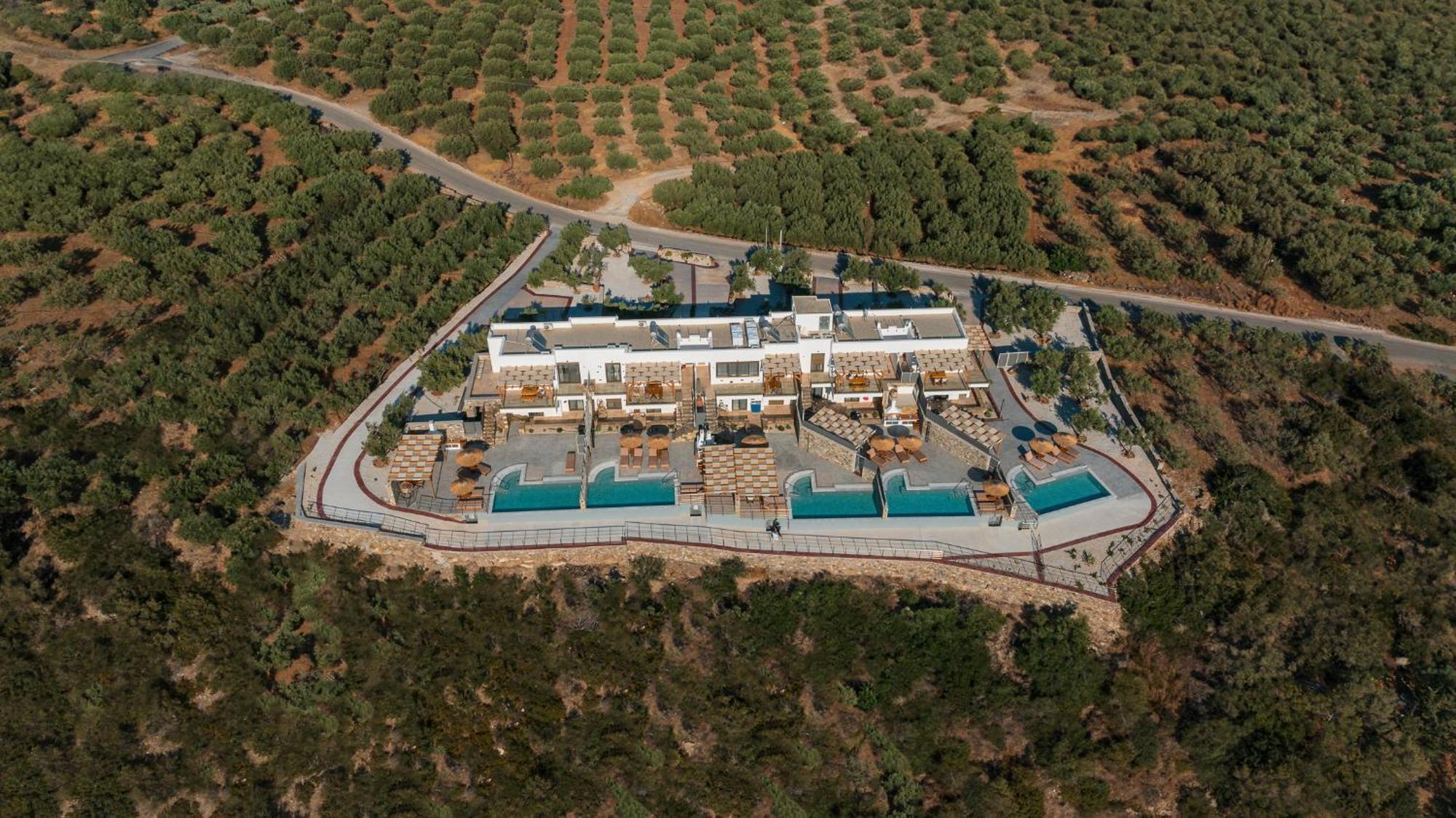 Mediterranean View Villa Makrýgialos Екстериор снимка