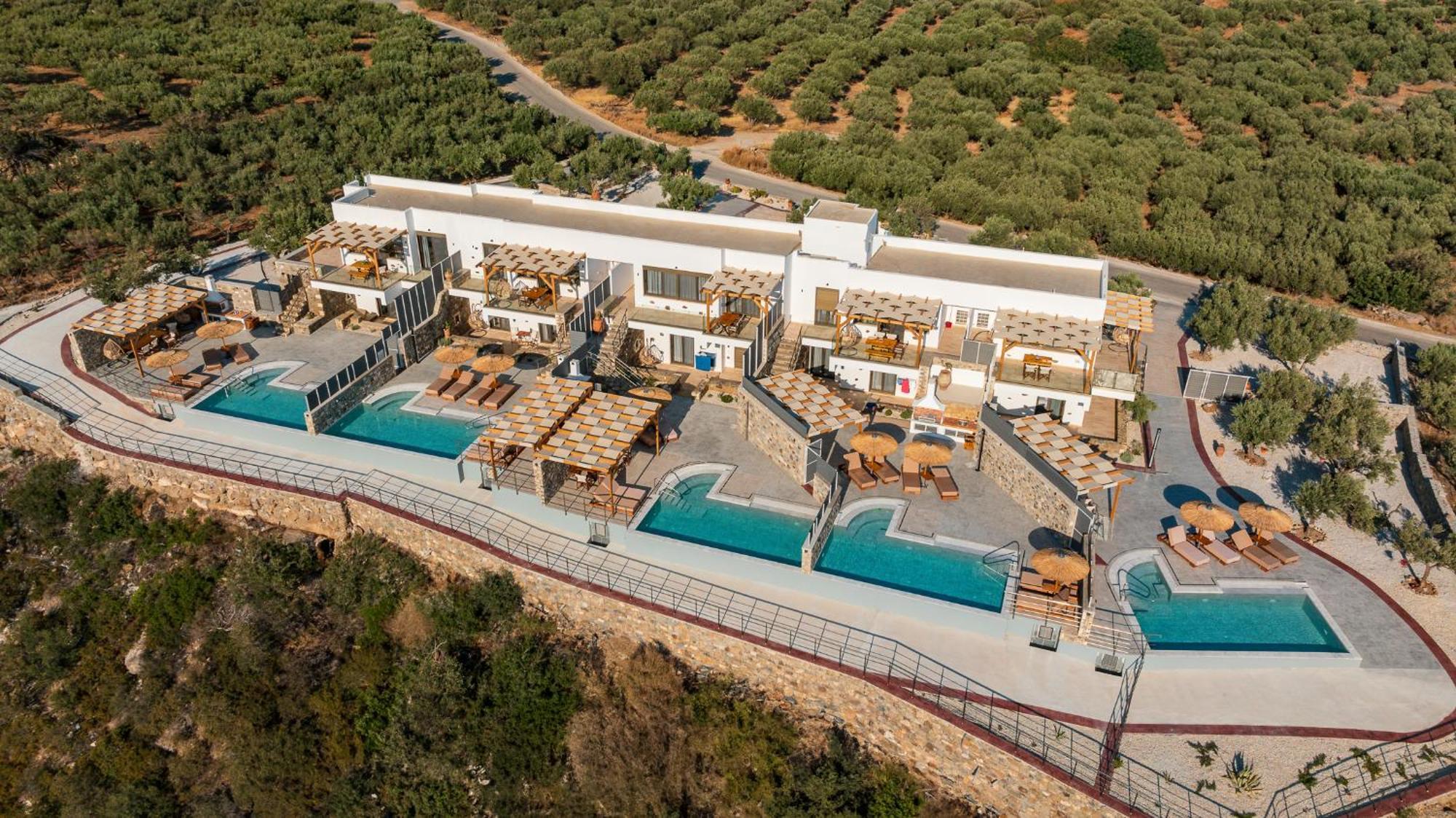 Mediterranean View Villa Makrýgialos Екстериор снимка